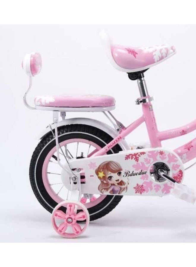 12-Inch Kids Bicycle – Pink Color with Training Wheels, Ideal for Girls (Age 3–6 Years) - Image 5