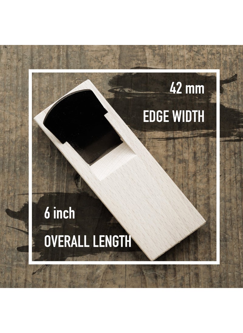 SUIZAN SUIZAN Kanna Japanese Wood Planer 1.7" - Professional Small Hand Block Plane Woodworking tools  - Image 2