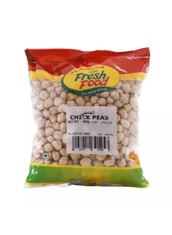 Fresh Food Fresh Food White Chick Peas- 500gms - Image 1