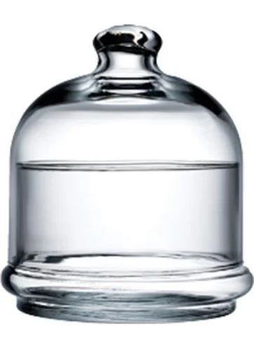 Paşabahçe 96814 Basic Glass Turkish Delight Sugar Bowl Breakfast Mini Storage Container
