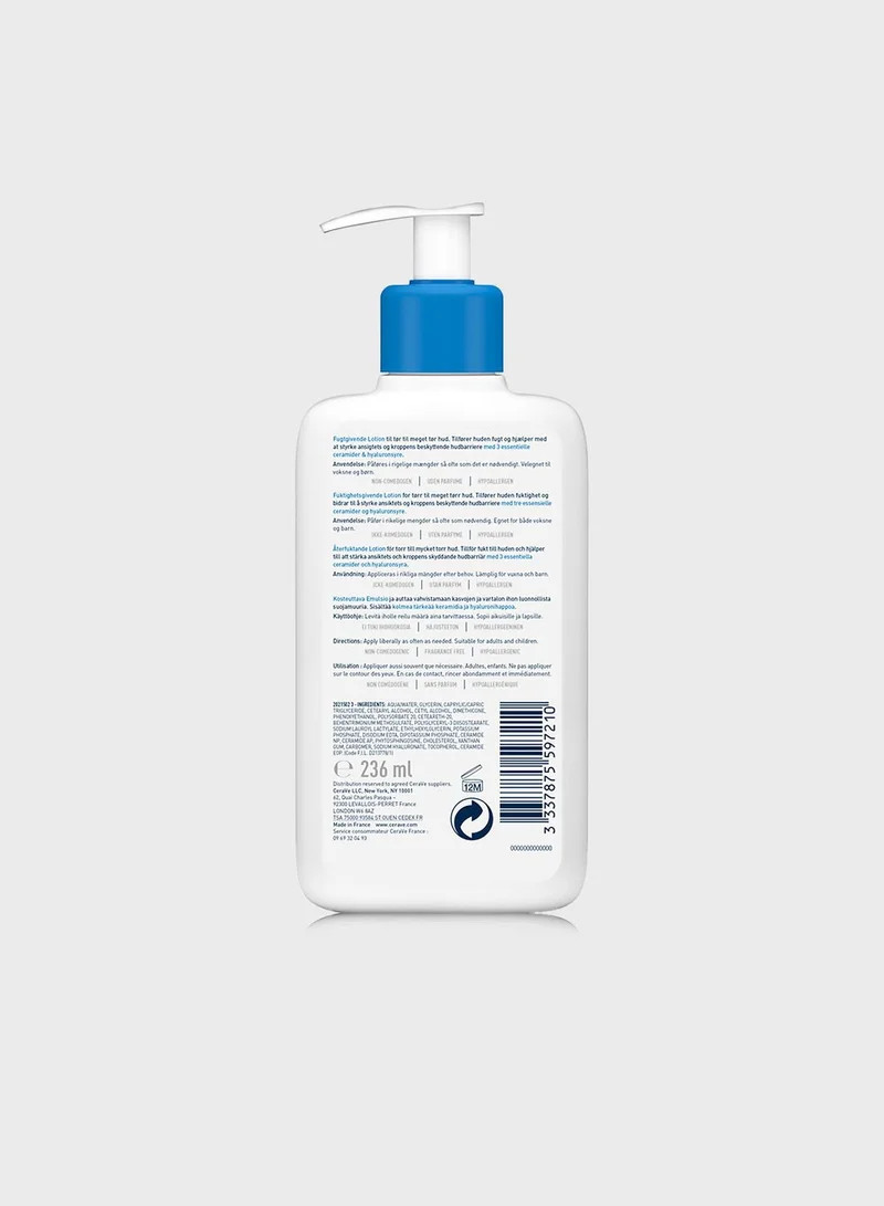 CeraVe Moisturizing Lotion for Dry to Very Dry Skin with Hyaluronic Acid 236Ml