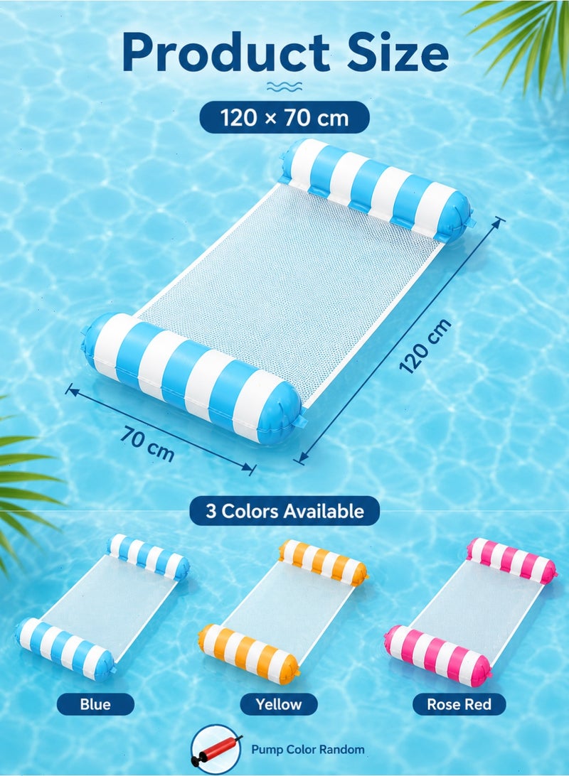Pool Floats, Swimming Pool Floats 4-in-1 Adults Pool Float & Water Hammock, Multi-Purpose, Inflatable Pool Floats for Adults - Image 2