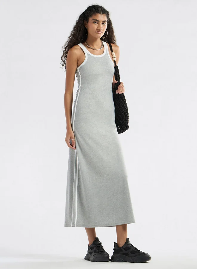 Splash FAV Sleeveless A-Line Midi Dress
