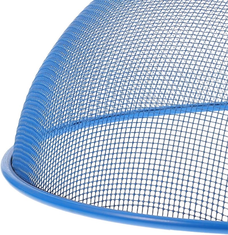 2pcs Iron Mesh Food Dome Covers 24cm Metal Mesh Screen Food Protectors for Outdoor Picnic Camping and Indoor Serving - Image 3