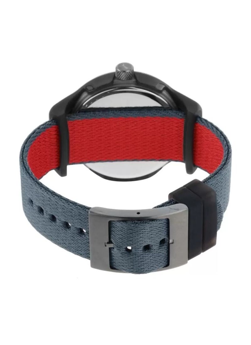 PUMA - Reset V1 Analog Quartz Watch for Men With Grey Nylon Band- 3 ATM - PU P5022 - Image 1
