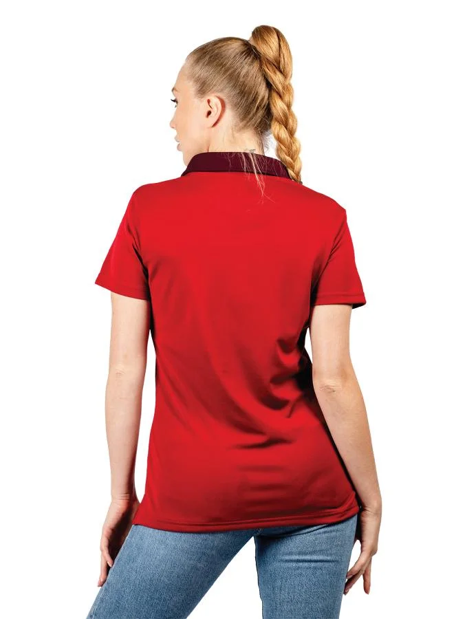 ZAECY Women's Short-Sleeve Polo