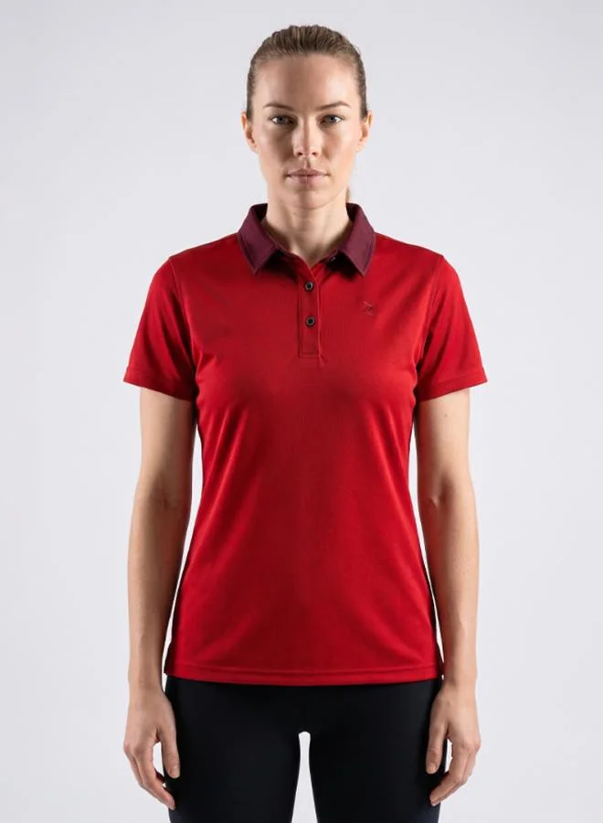 ZAECY Women's Short-Sleeve Polo