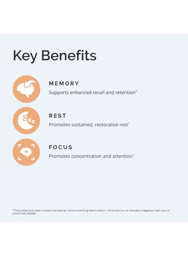 BRAINMD Dr. Amen Magnesium Chewables, Citrus - 60 Chewable Tablets - Image 4