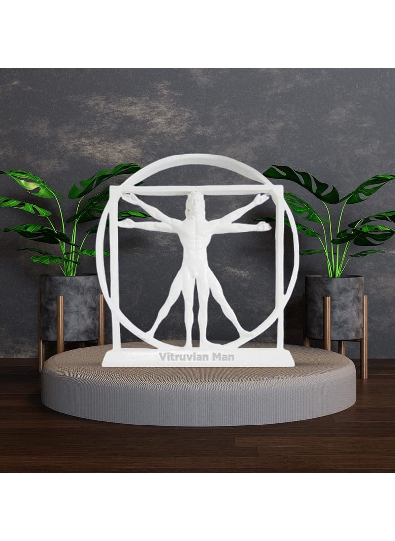 TESSERACT TESSERACT Vitruvian Man Sculpture 