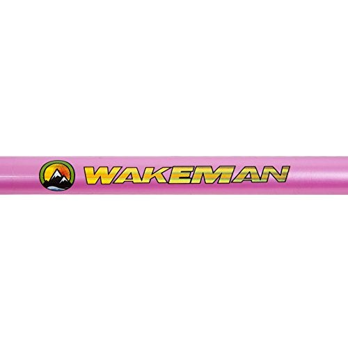 Wakeman Fishing Rod and Reel Combo - Strike Series Medium Action 78-Inch Spinning Reel Pole - Fishing Gear for Bass, Trout, and Lake by Wakeman (Hot Pink) - Image 5