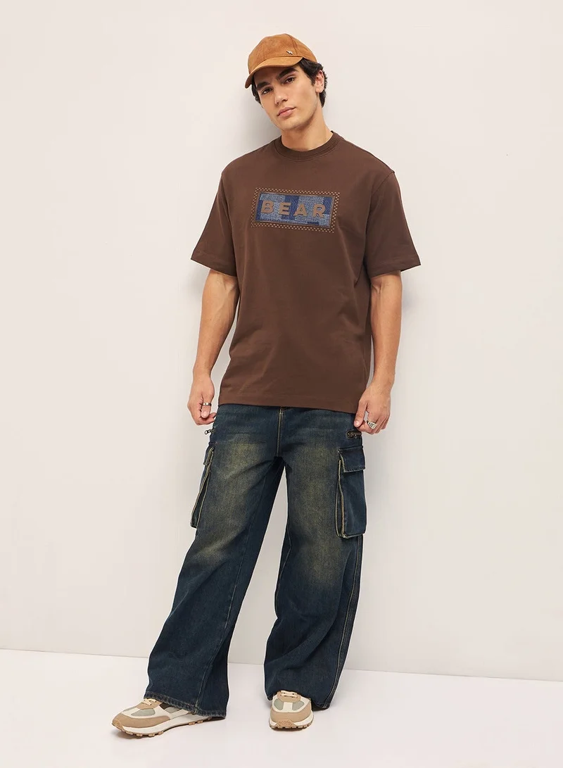THE BEAR HOUSE  Men’s Cotton T-Shirt – Soft, Breathable & Comfortable, Perfect for Casual Wear, Ideal for Everyday & Summer Wear for Men | Best Price UAE