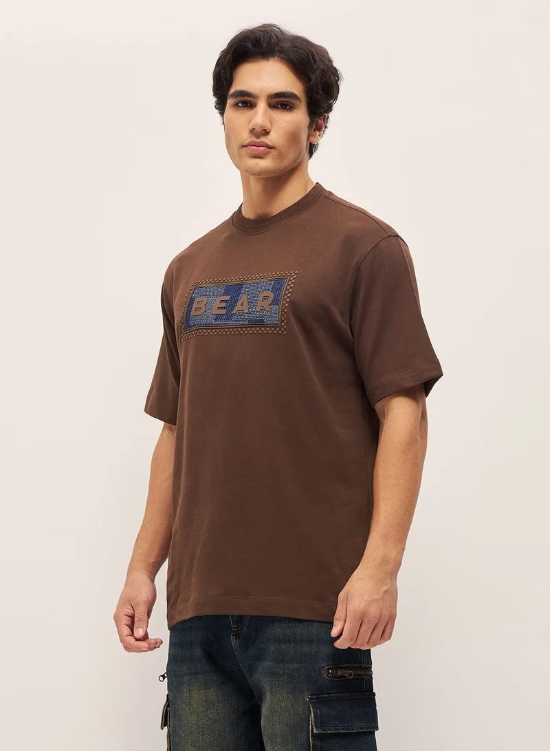 THE BEAR HOUSE  Men’s Cotton T-Shirt – Soft, Breathable & Comfortable, Perfect for Casual Wear, Ideal for Everyday & Summer Wear for Men | Best Price UAE
