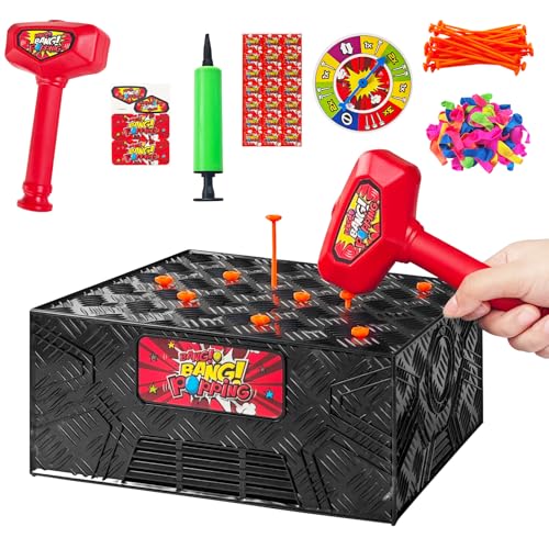 Zddaoole Balloon Pop GameBlast Box Board Games Explosion Balloon Popping Desk Game for Family Parties - Image 1
