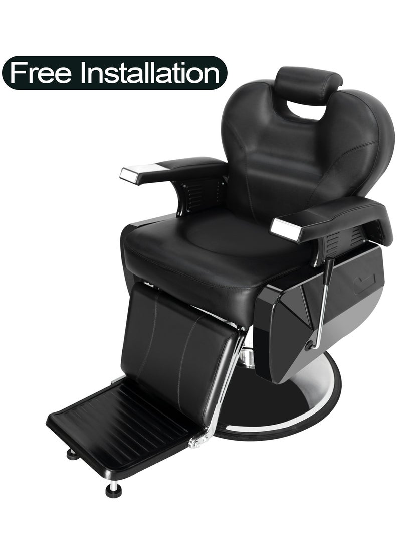 Meishida Barber Chair Salon Chair Adjustable Height Beauty Styling Chair with Heavy Duty Hydraulic Pump Free Installation  - Image 1