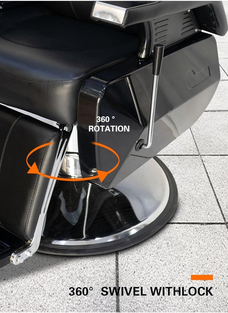 Meishida Barber Chair Salon Chair Adjustable Height Beauty Styling Chair with Heavy Duty Hydraulic Pump Free Installation  - Image 2
