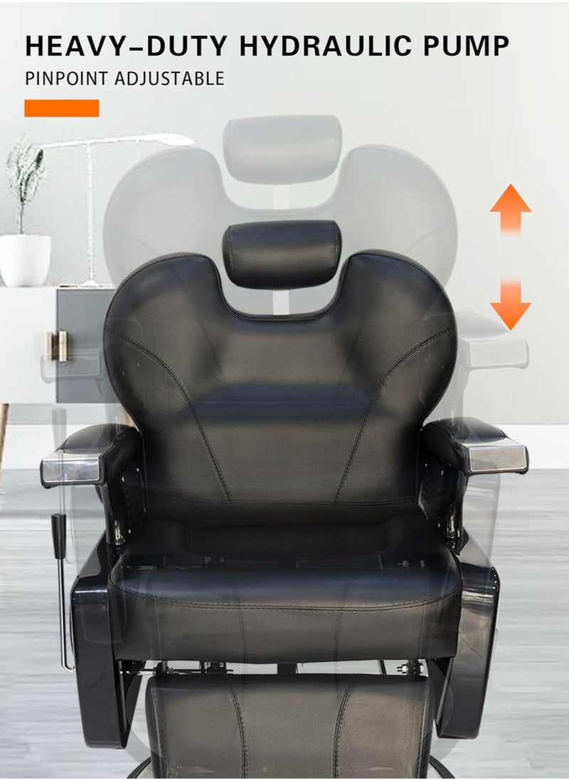 Meishida Barber Chair Salon Chair Adjustable Height Beauty Styling Chair with Heavy Duty Hydraulic Pump Free Installation  - Image 4