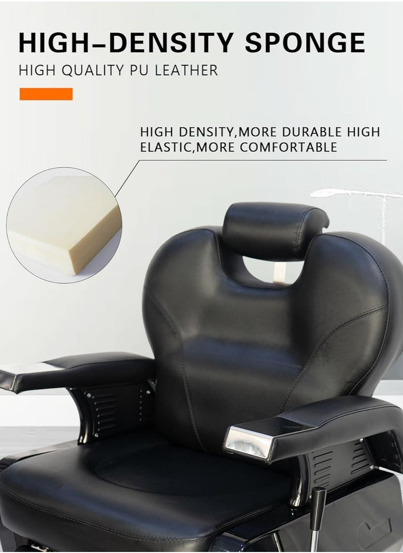 Meishida Barber Chair Salon Chair Adjustable Height Beauty Styling Chair with Heavy Duty Hydraulic Pump Free Installation  - Image 3