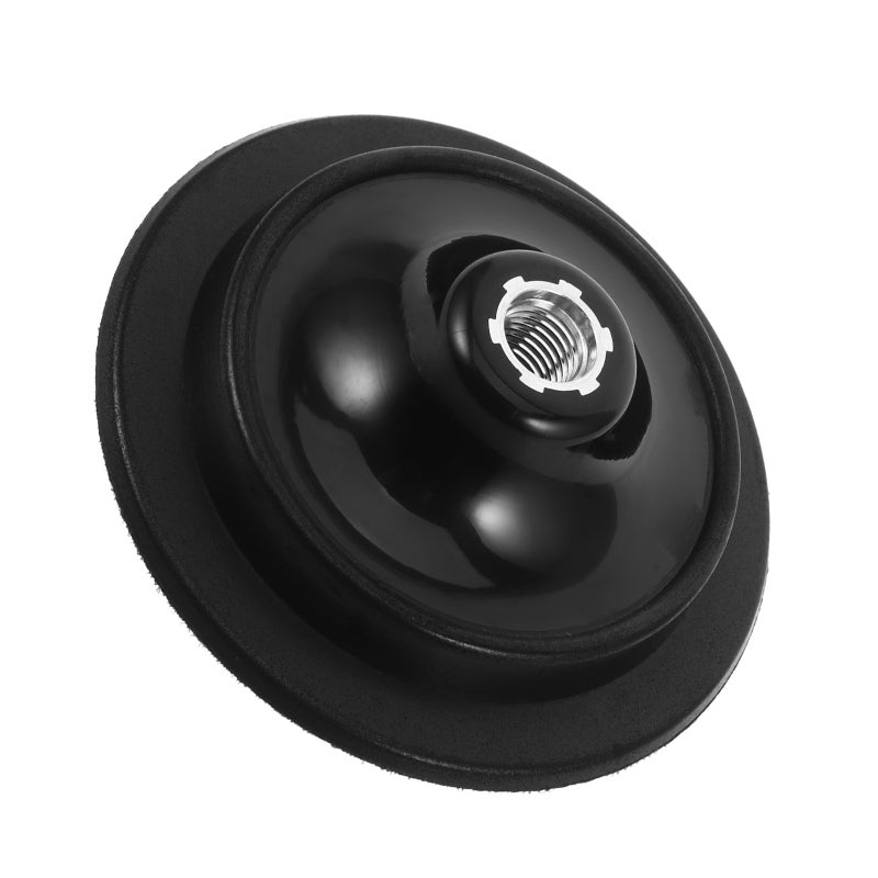 Drill Buffer Polisher Attachment: 5 Inch Rotary Polisher Pad - Thread Machine Polishing Pad For Car Detailing Auto Body Polishing Finishing Plate - Image 1