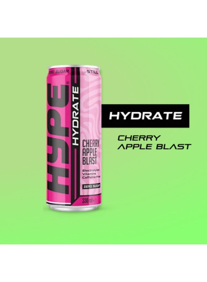 هايب هايدريت تشيري آبل ٦ × ٣٣٠ مل | مشروب إلكترولايت وفيتامينات بدون سكر - Image 3