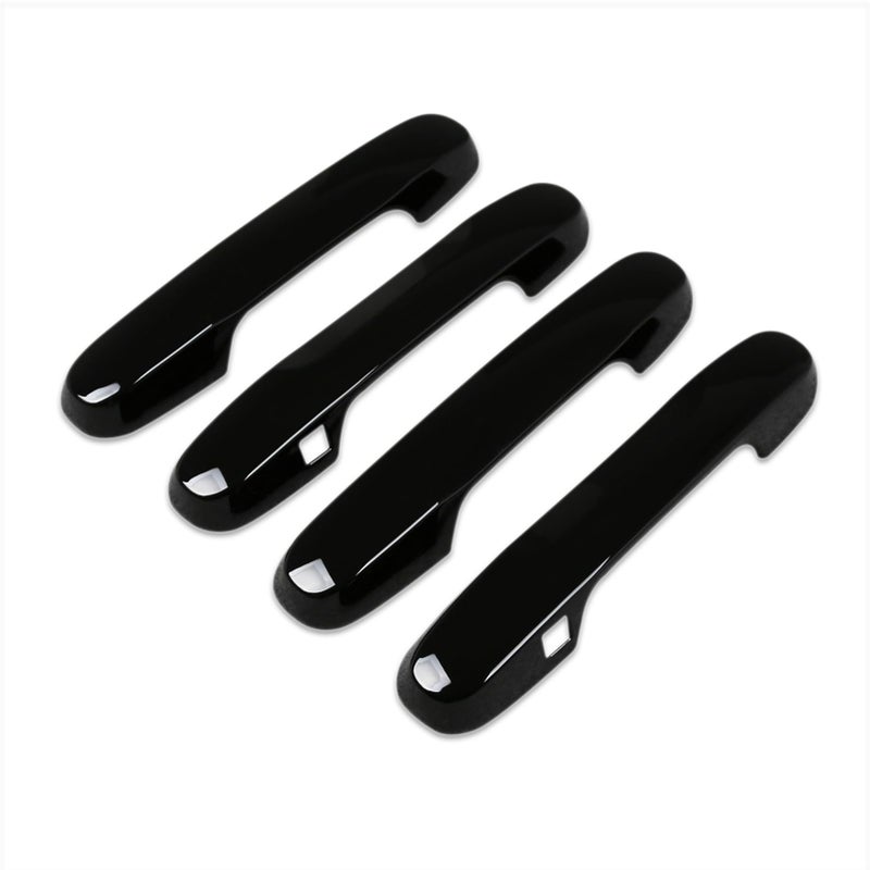Beautost Fit for Honda New PilotPassport 2025 2026 Door Handle Cover Trims ABS Piano Black - Image 3