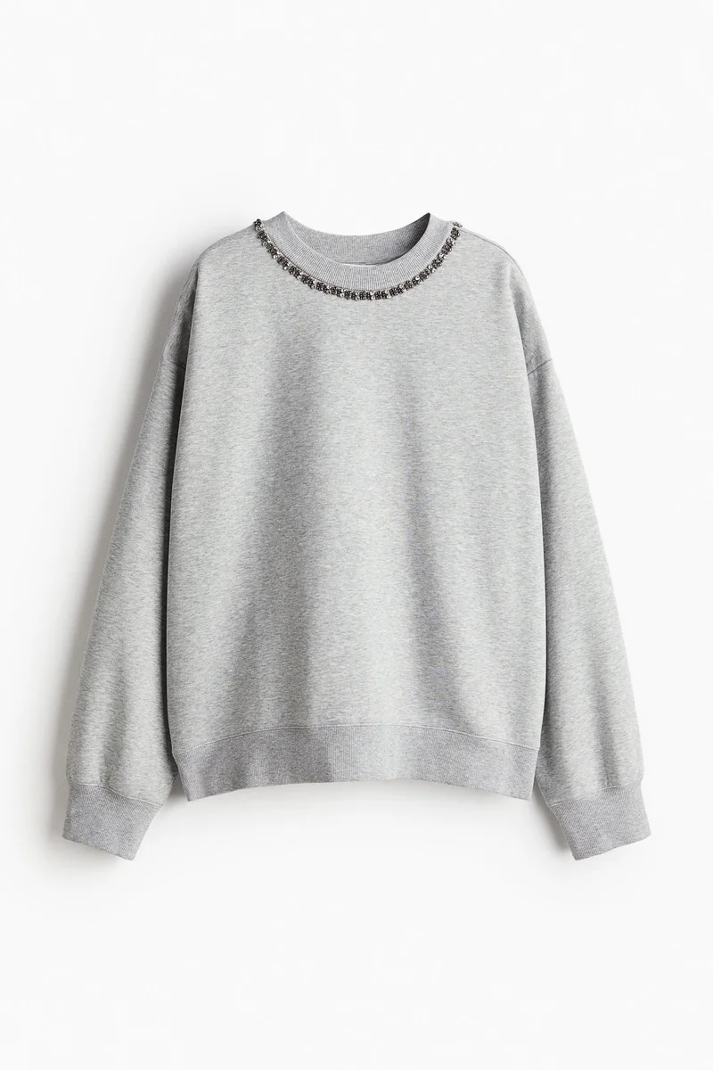 H&M Embellished sweatshirt