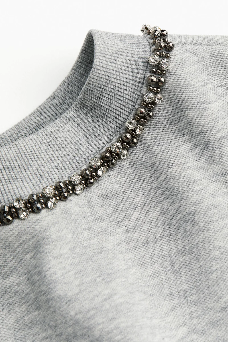 H&M Embellished sweatshirt