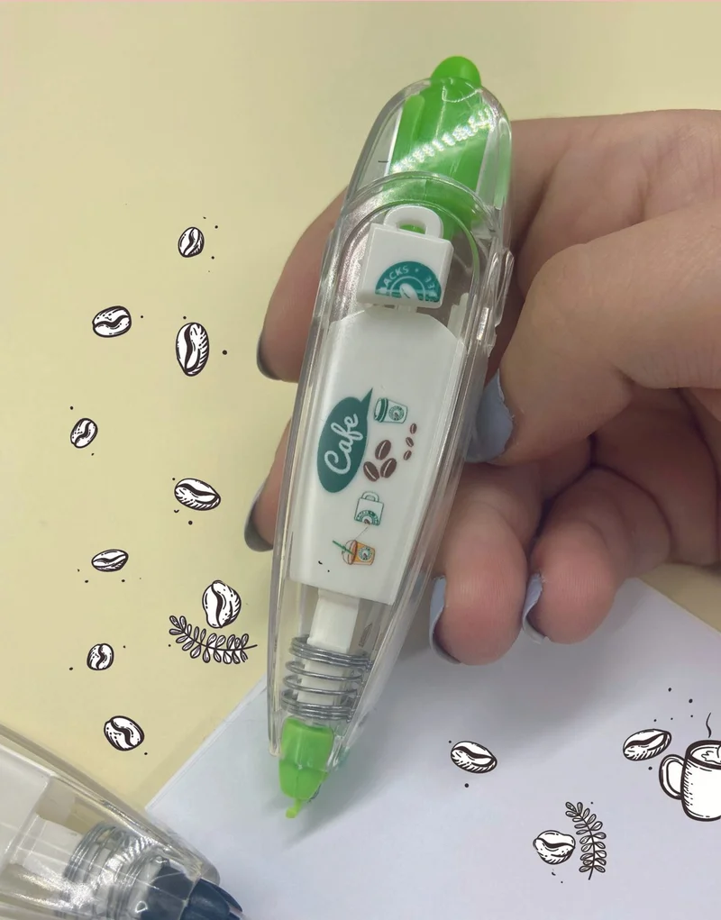 كاغيت جيمي دوكان Coffee Decoration Tape Tipex - Tipex