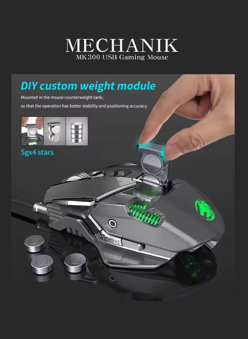 Mechanik MK300 – The Ultimate Mechanical Gaming Mouse for Hardcore Gamers  - Image 5