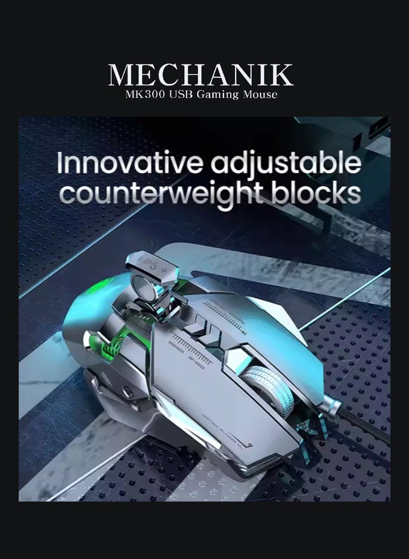 Mechanik MK300 – The Ultimate Mechanical Gaming Mouse for Hardcore Gamers  - Image 3