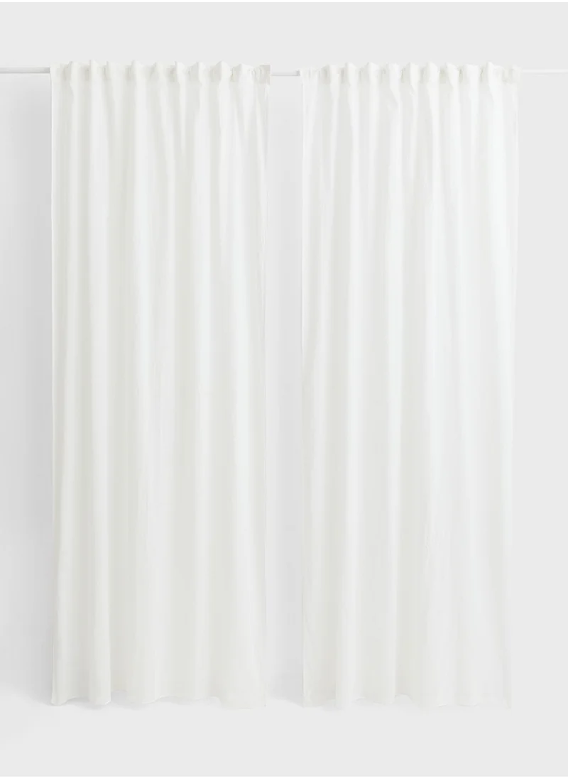 H&M 2-Pack Multiway Linen-Blend Curtains