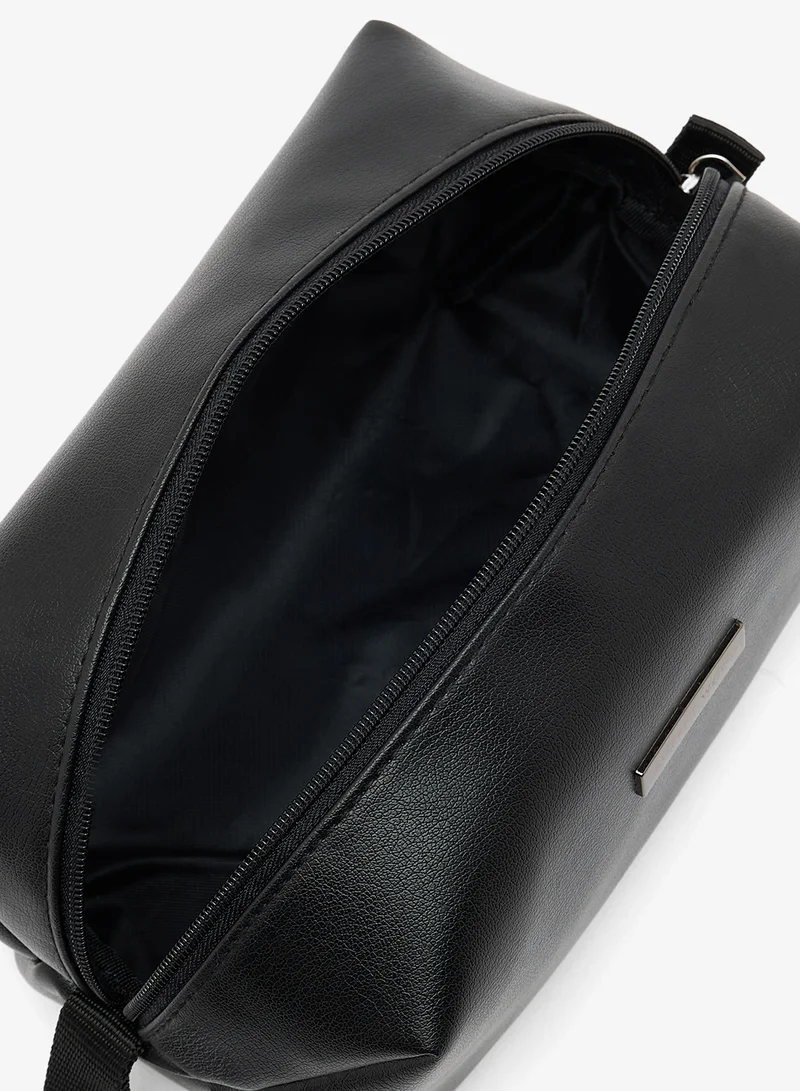 Robert Wood  Zip Closure Toiletry Bag with branding for Men | Best Price UAE