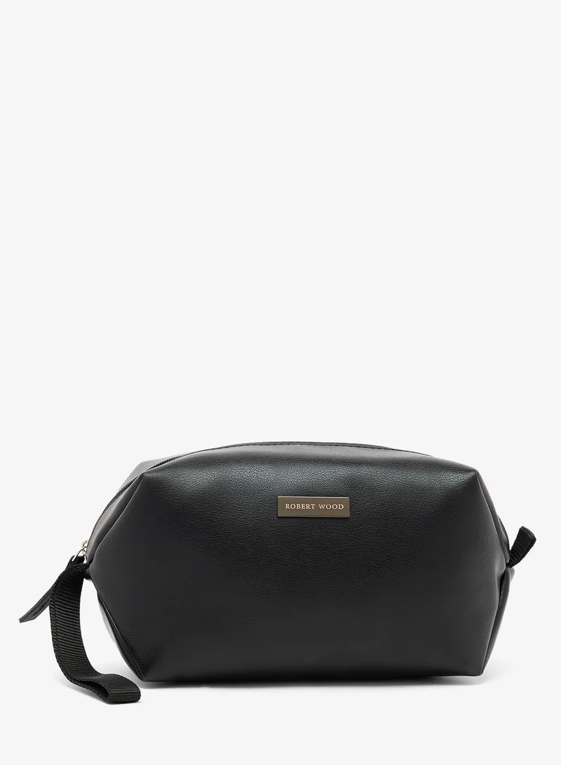Zip Closure Toiletry Bag with branding