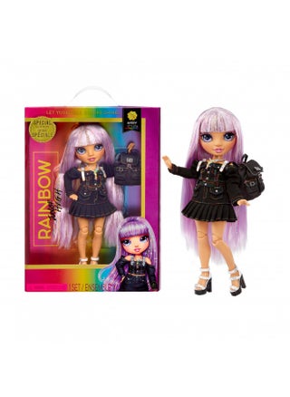 Rainbow High Avery Styles 9" Posable Fashion Doll with Accessories and Backpack - Ages 4-12 - pzsku/Z975BDF56B5EA2D5E2115Z/45/_/1732281920/1ebb1ce2-cb5f-4c53-9e72-4baf151ffedf