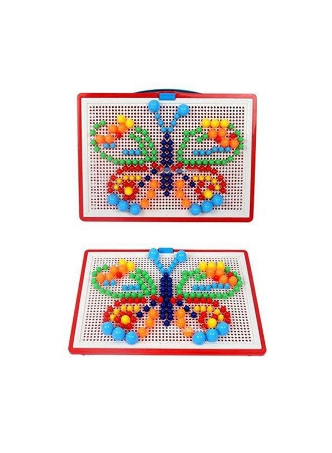 Creative Mosaic Jigsaw Puzzle Game 296 Pieces Assorted Colors for Kids Adults Family Fun Educational Gift and Indoor Outdoor Activity - Image 2