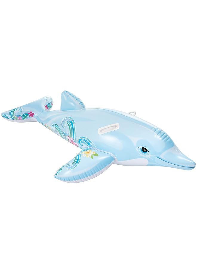 INTEX 58535Np Dolphin Shape Inflatable Ride On Float - Image 1