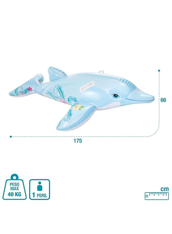 INTEX 58535Np Dolphin Shape Inflatable Ride On Float - Image 4