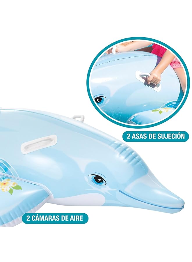 INTEX 58535Np Dolphin Shape Inflatable Ride On Float - Image 2