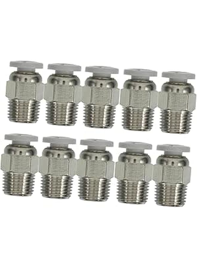 10 Pcs Straight Printer Connector Fittings Accessories For Reliable Printing Installation - Image 1