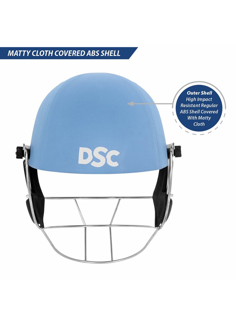 DSC Defender Cricket Helmet for Men & Boys (Blue/Silver,M)| Back Support Strap | Light Weight - Image 5