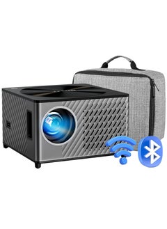 ماركة غير محددة جهاز بروجكتورعرض كهربائي(M800)4K/4P] 5G واي فاي وبلوتوث 800ANSI/26000L،  1080P يدعم ±50 درجة، مراة الجوال/مكبرات صوت هاي فاي مزدوجة/جهاز تحكم عن بعد بلوتوث/تقريب 50%/500 انش للجوال تي في  - Image 1