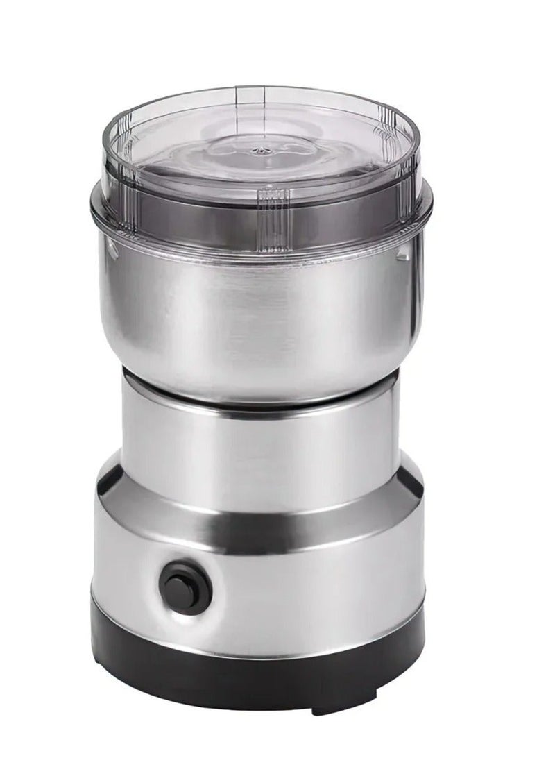 Denx Coffee, spices and grain grinder, 150 watts, capacity 300 ml, equipped with 4 sharp blades - Image 1