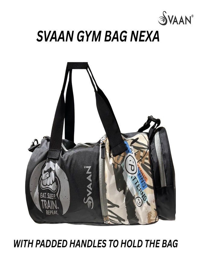 Svaan Duffel Bag | Gym Bag for Men Women | Lightweight Sports Bag with Shoulder Strap | Travel Duffel Bag for Workout, Training, Weekend Trips - Image 4