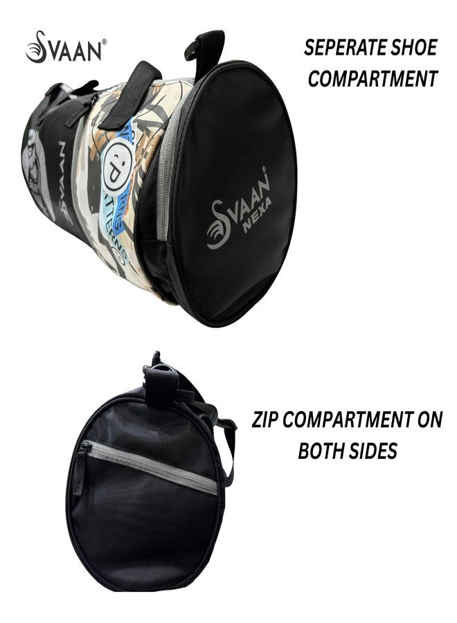 Svaan Duffel Bag | Gym Bag for Men Women | Lightweight Sports Bag with Shoulder Strap | Travel Duffel Bag for Workout, Training, Weekend Trips - Image 3