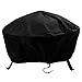 Sunnydaze Decor Sunnydaze Decor Sunnydaze Outdoor Round Fire Pit Cover, Heavy Duty 300D Polyester, Weather Resistant and Waterproof PVC  - Image 2