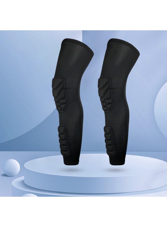 NIBEMINENT Extended Knee Pads for Basketball and Soccer - Breathable Sports Gear for Summer