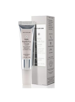 NATURIUM Multipeptide Eye Cream Smoothing & Antiaging Skincare With Squalene & Hyaluronic Acid 0.5 Oz  - Image 2