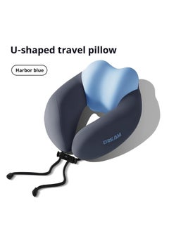 Beauenty Popular travel essentials! U-shaped neck pillow, office nap neck cushion, travel neck pillow, car headrest, neck cushion, travel pillow, memory foam airplane pillow, 360° head support, ergonomic design, lightweight and portable, comfortable sleep all done!  - Image 1