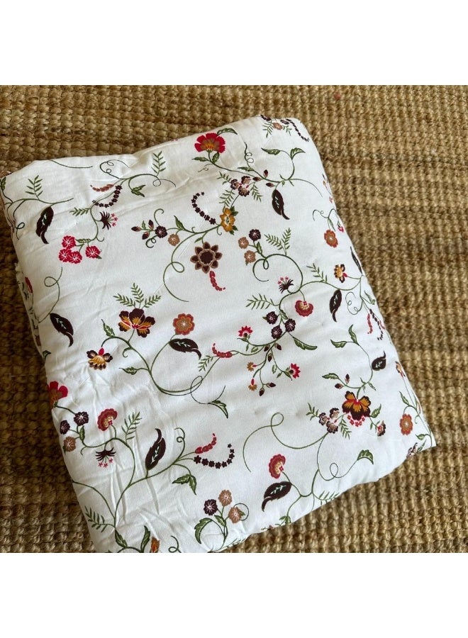 ecotattva Baby Quilts Multi colored flowers - Image 3