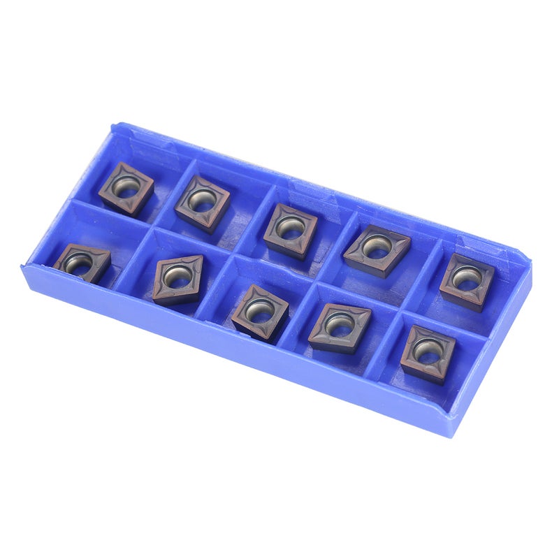 10pcs/box CCMT09T304 VP15TF Carbide Inserts CCMT 09 T3 / CCMT32.51 Insert Lathe CNC Blades Milling Turning Tool - Image 2