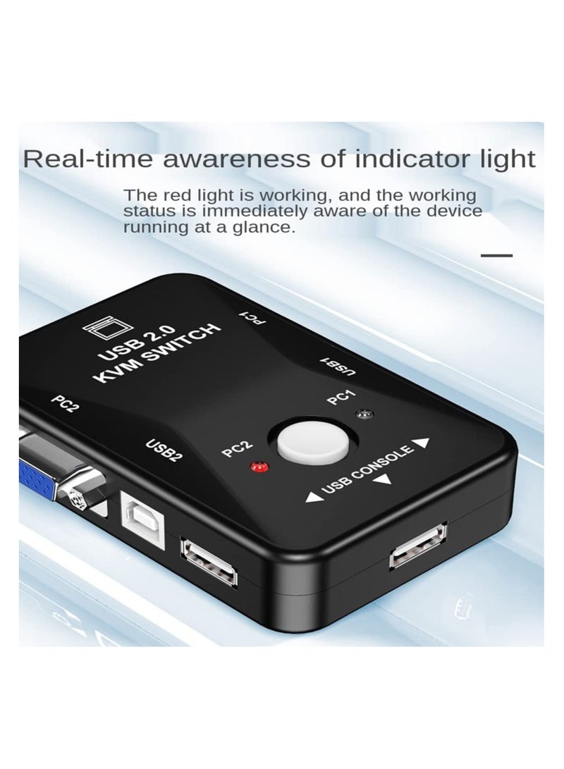 محول USB 2.0 متعدد الاستخدامات – شارك الشاشة وتحكم بالأجهزة في لحظة!  - Image 2